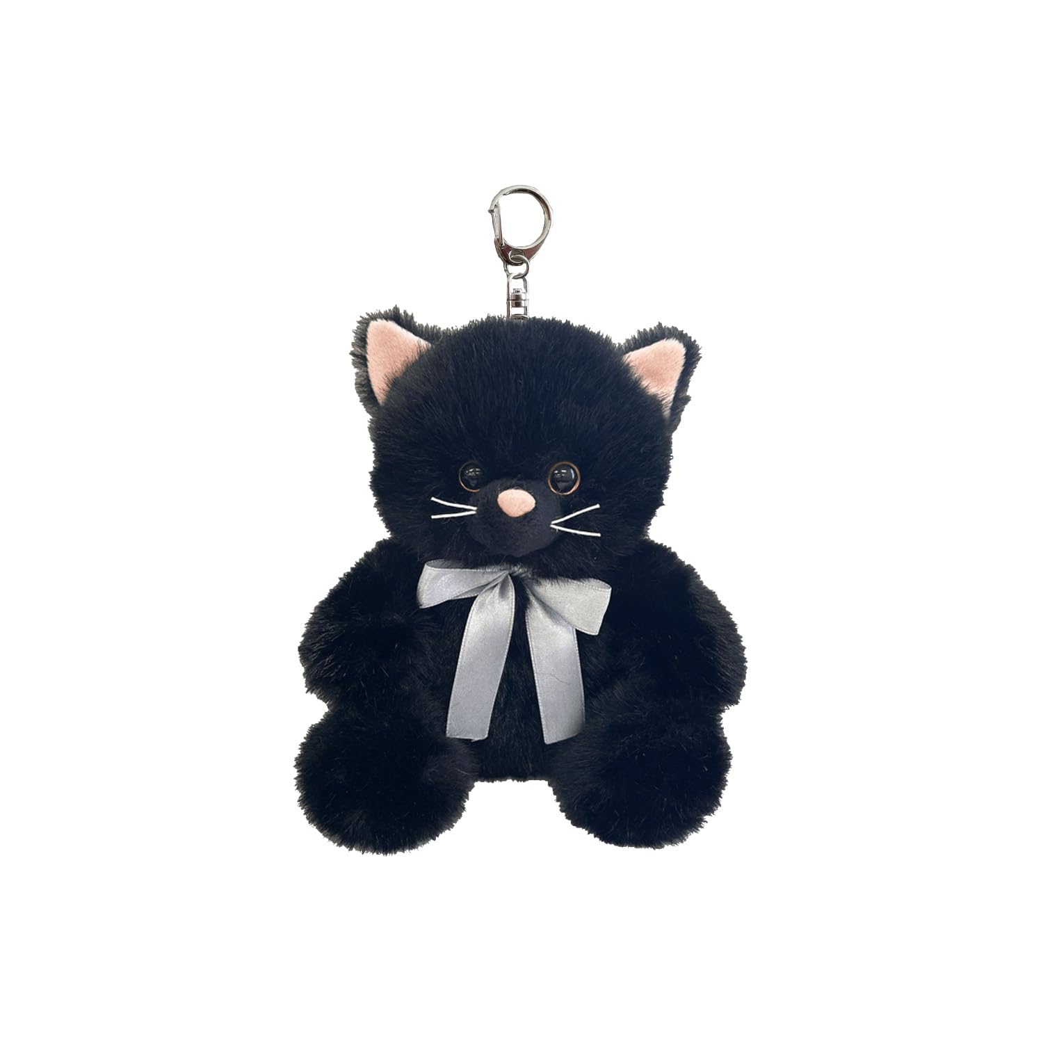 Amazon.co.jp: ツイン Tino おすわりマスコット ネコ ブラック TY034-O